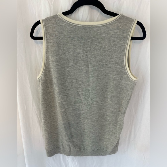 Talbots Charming Shell Dot Top - Picture 4 of 8